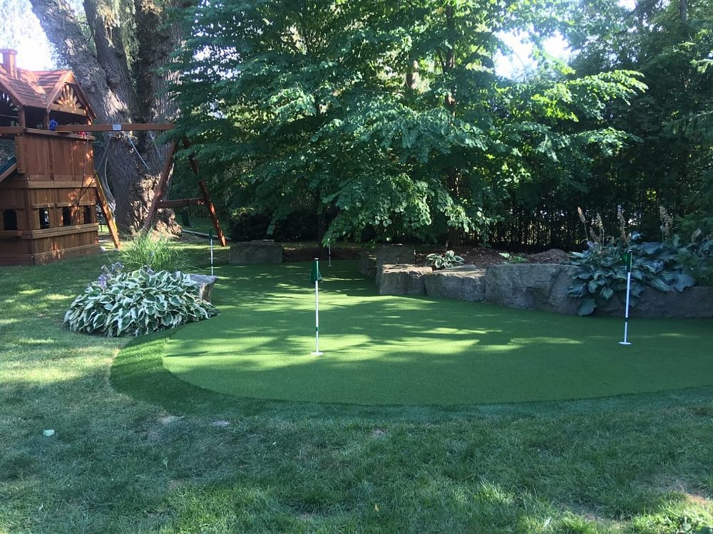 Our infill kills all moss mold and fungi great for shady areas