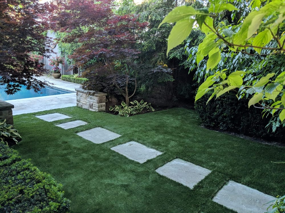 The perfect paver path to the pool