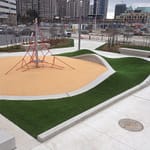 Award winning artificial grass installation for Toronto playground