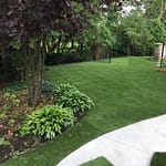 Water the flowers not the artificial grass