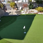 The Perfect Side-yard synthetic golf green