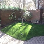 A great solution to difficult grass mowing