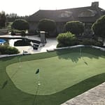 Shaped to perfection beautiful fringed golf green