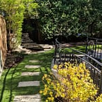 Hard to mow areas are perfect for artificial grass