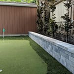 We strive for perfection Perfect walls, perfect golf greens and great grass