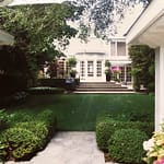 A perfectly manicured landscape for low maintenance