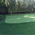 Nicely sloped for those left and right breaking putts!