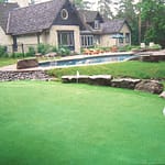 Stouffville estate large golf green
