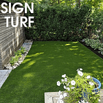 A serene backyard setting using our Natural Real Grass