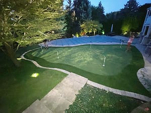 Low voltage Night Lighting putt anytime