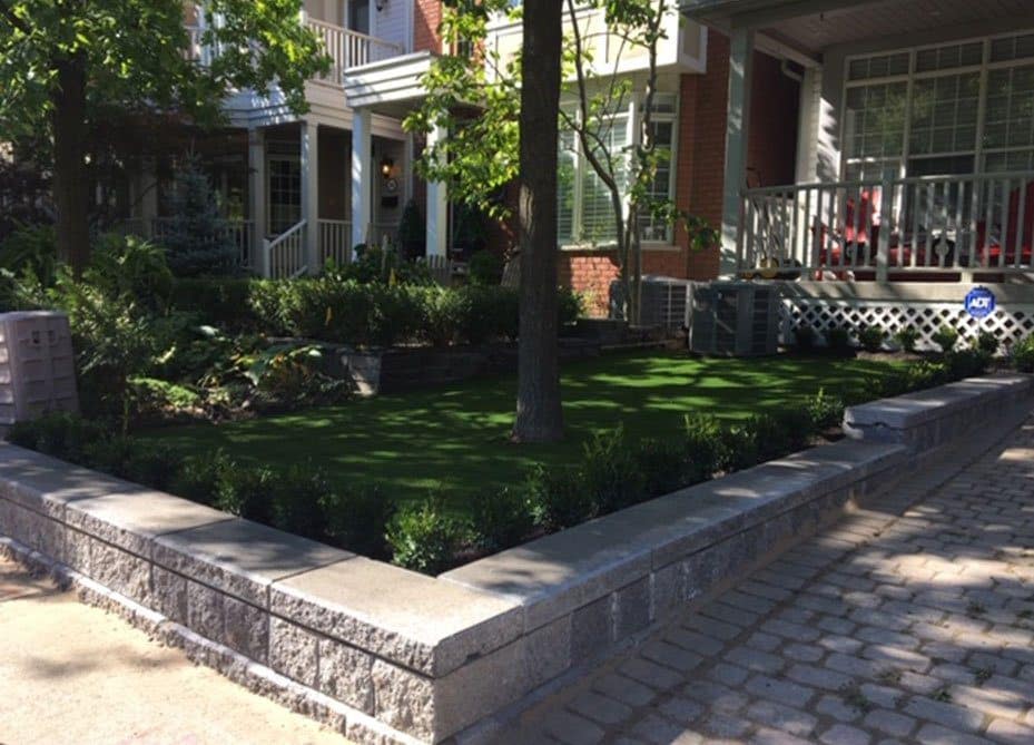 Garden Walls, Plantings, Patios